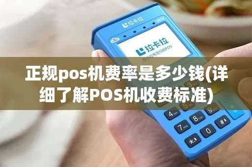 手机POS机使用方法详解，手机POS机费率及收费标准