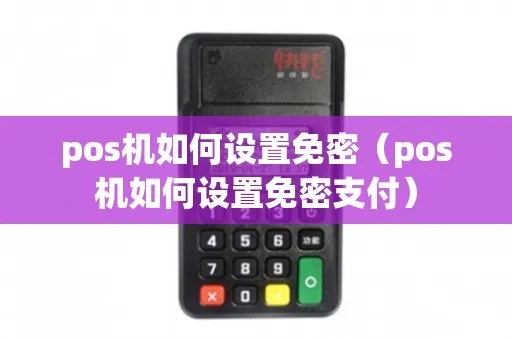 POS机如何申请免密支付服务（详细步骤解析）