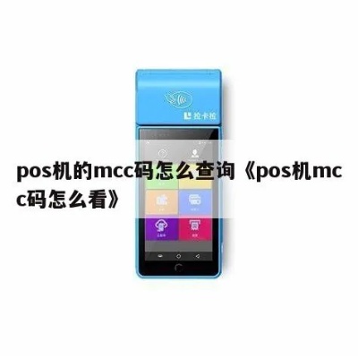 怎么查pos机mcc码,如何查询pos机交易所属行业分类