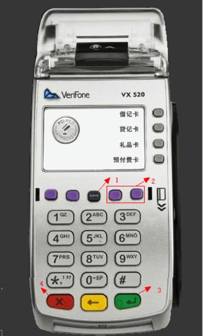 POS机使用指南Verifone操作详解