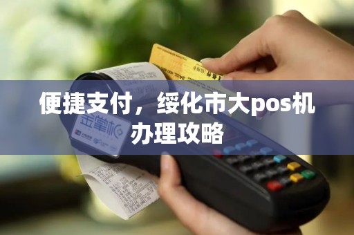大庆本地POS机办理全攻略，轻松上手，便捷支付