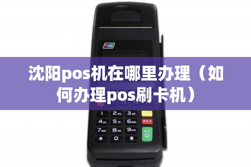 沈阳POS机办理全攻略，一步步教你如何轻松搞定