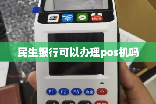 民生银行个体POS机办理指南