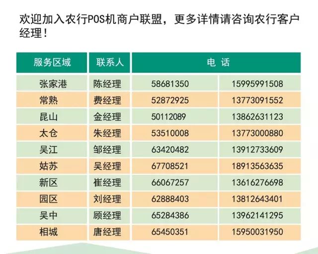 办理农行智能POS机的费用明细
