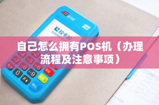 手持POS机办理全攻略，步骤、要点与注意事项