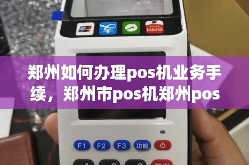 郑州正规POS机办理全攻略，申请、使用与注意事项