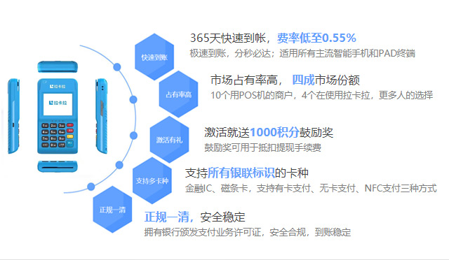 西安办理拉卡拉POS机的费用分析与案例解读