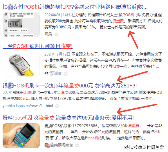 银行办理POS机手续费详解