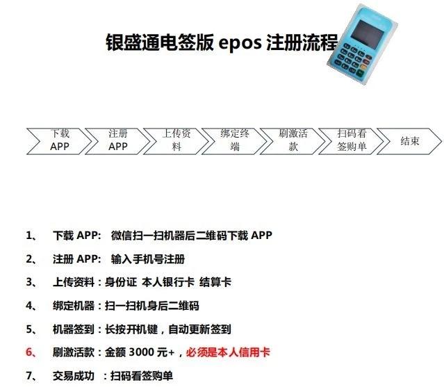 银盛达POS机流量卡办理指南