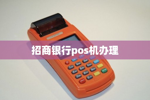 随州招商银行扫码POS机办理全攻略