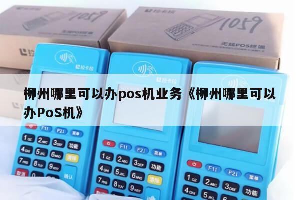广西柳州POS机办理全攻略，从申请到使用，一篇文章全明白