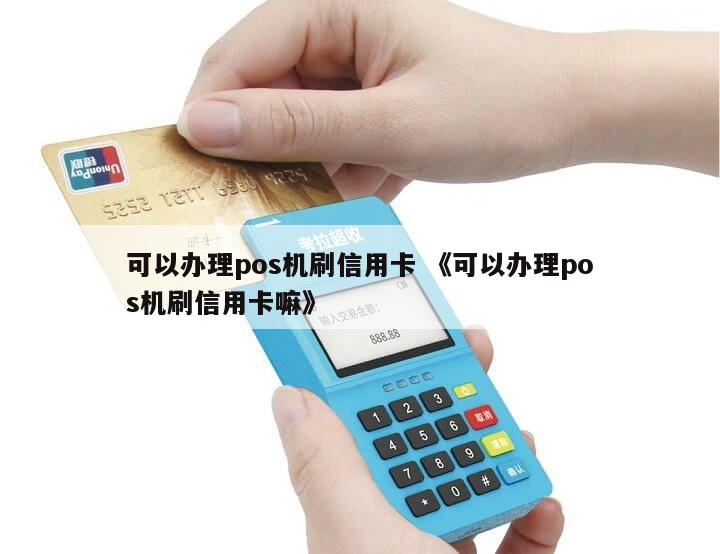 如何办理可以刷储蓄卡的POS机