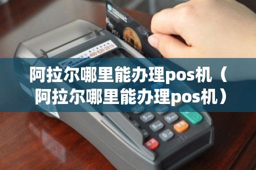 阿拉尔地区POS机办理指南