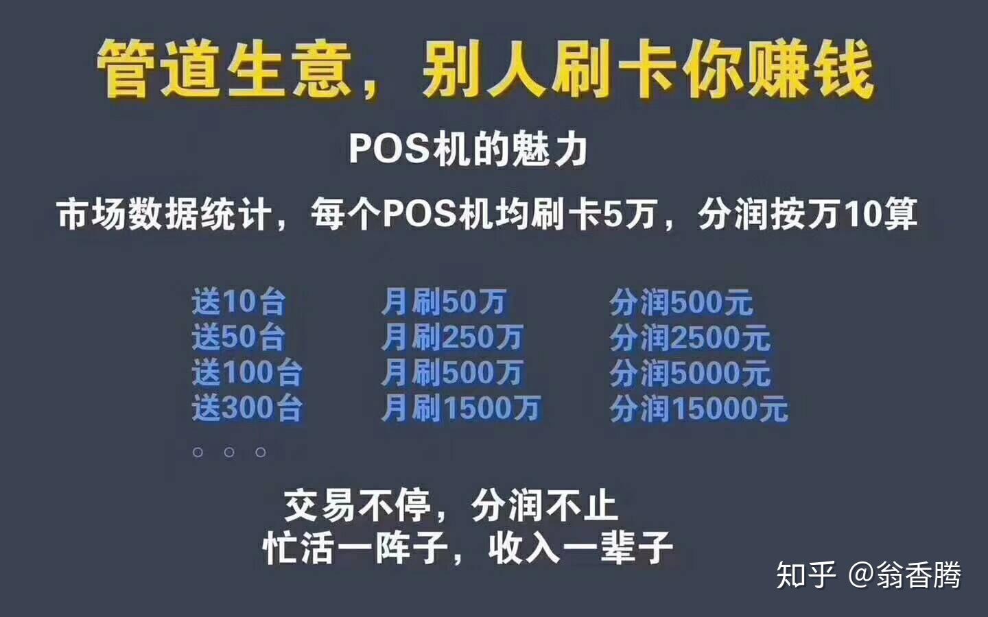 POS机办理数量的考量因素
