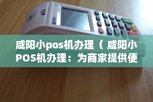咸阳小POS机办理全攻略，轻松上手，就是这么简单