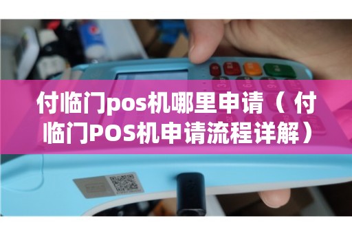 付临门POS机办理全攻略，流程、要点与案例详解