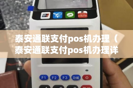 山东泰安POS机办理全攻略，从申请到使用，一篇文章全明白！