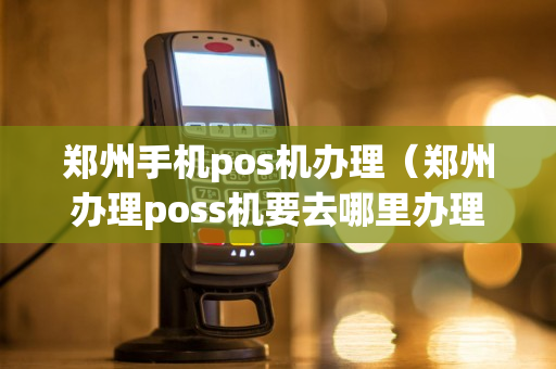 郑州办理移动POS机全攻略，轻松上手，便捷支付