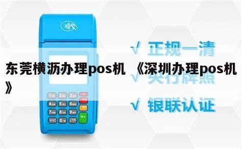 东莞虎门POS机办理全攻略，从申请到使用，一篇文章全明白