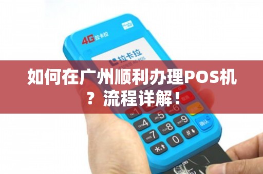 广州POS机办理个人指南，从申请到使用全攻略
