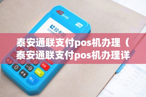 泰安POS机办理全攻略，申请、使用与注意事项详解