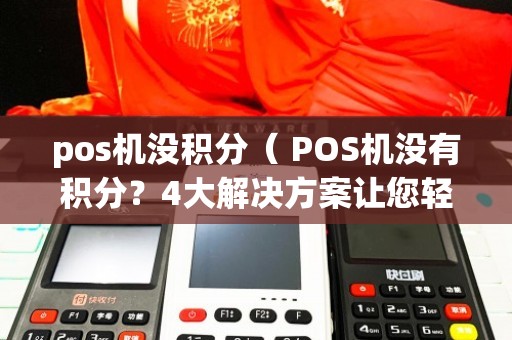 有积分的POS机办理全攻略，轻松上手，积分优惠享不停