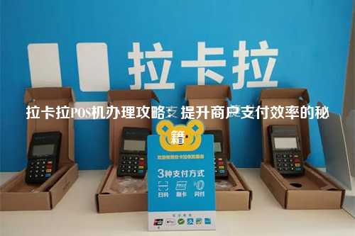 桐乡拉卡拉POS机办理全攻略，轻松上手，高效支付