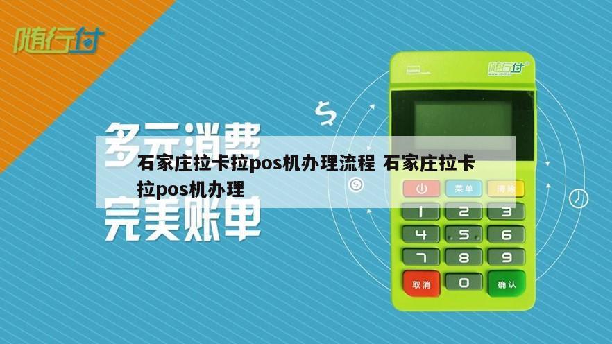 石家庄POS机办理全攻略，快速上手，轻松应对支付需求