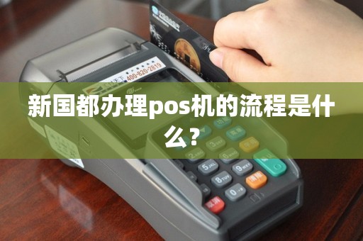 唐山新国都POS机办理全攻略，流程、要点与案例解析