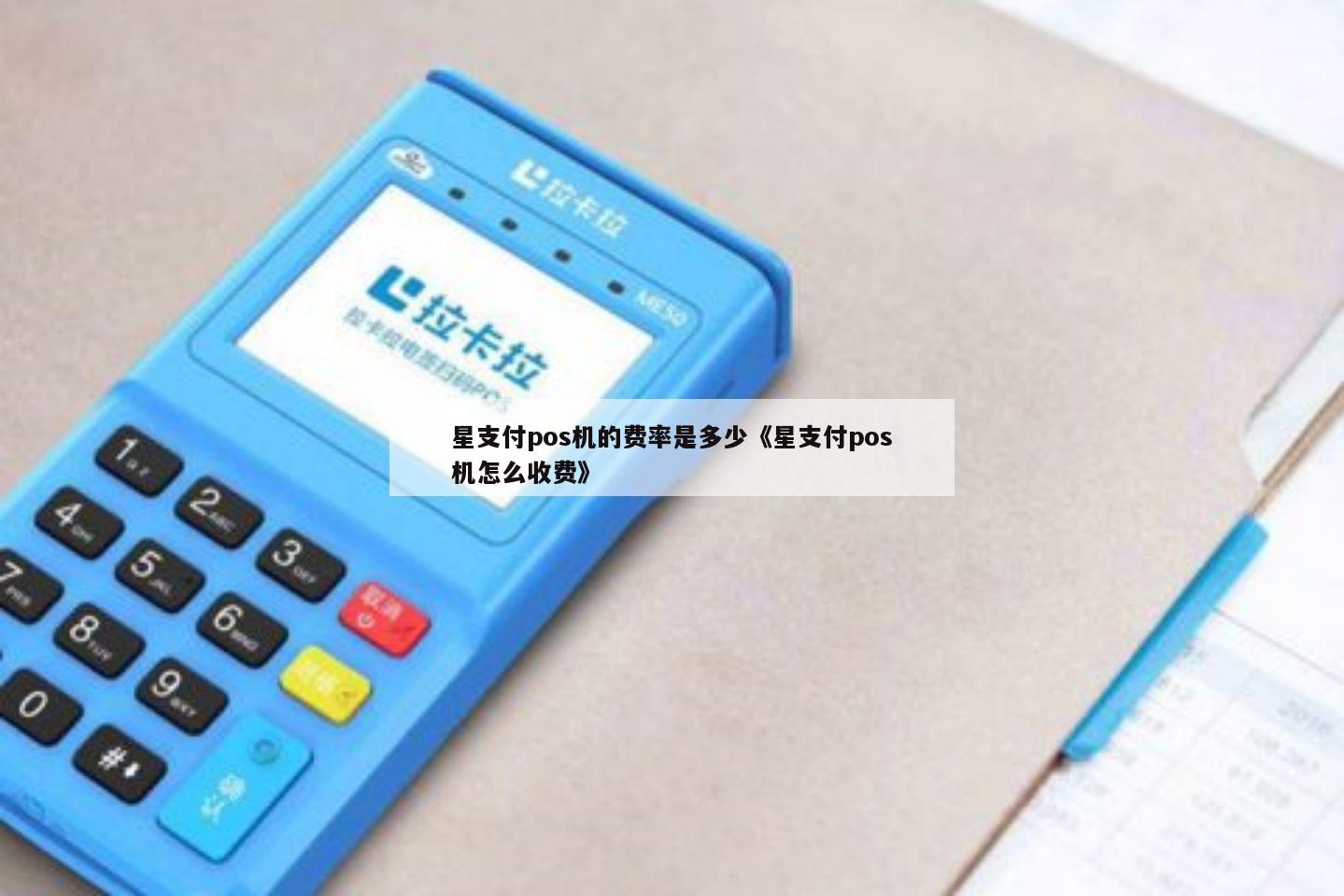 星支付POS机办理说明及案例详解